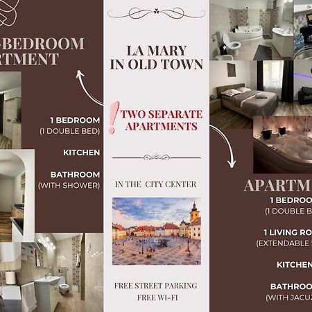Apartmán La Mary In Old Town Sibiu Exteriér fotografie